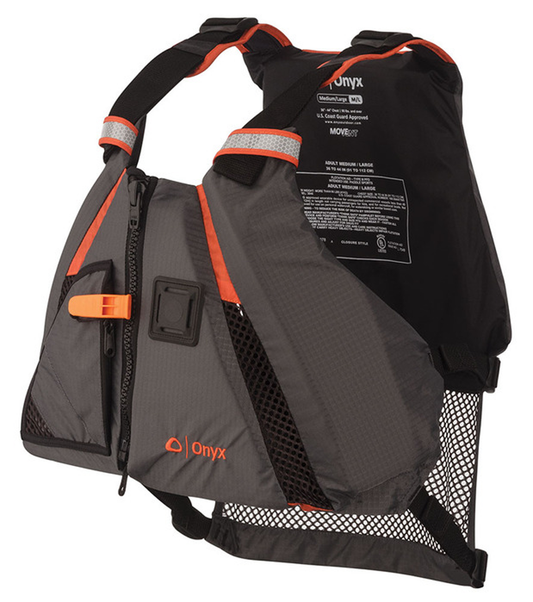 ONYX MOREVENT DYNAMIC VEST - BLACK/ORANGE
