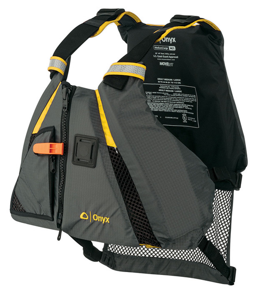 ONYX MOVEVENT DYNAMIC VEST - GREY/YELLOW