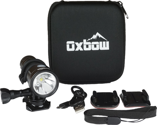 Oxbox Helmet Maverick Light Kit Rechargeable Lithium Battery