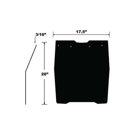 PDP Snow Flap - SF-XMS13PB
