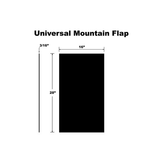 PDP Snow Flap Universal - Mountain - SF00UMFPB
