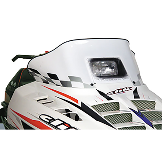 Powermadd Cobra Polaris Indy, Low (11.5"), White with black checks - 11123