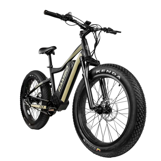  Rambo The Ryder Electric Bike