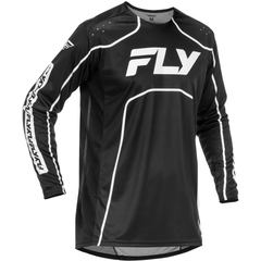 [Color:::Black / White] FLY Racing Rayce Bicycle Jersey