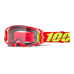[Color:::Red / Clear Lens] 100% Armatic Enduro Goggles