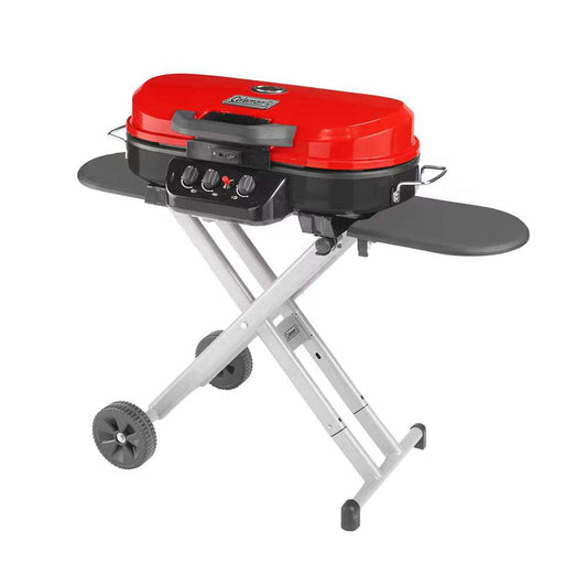 Coleman RoadTrip 285 Portable Stand-Up Propane Grill Red