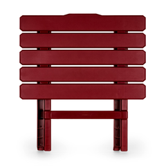 Camco Adirondack Folding Table Large Red redfoldtable