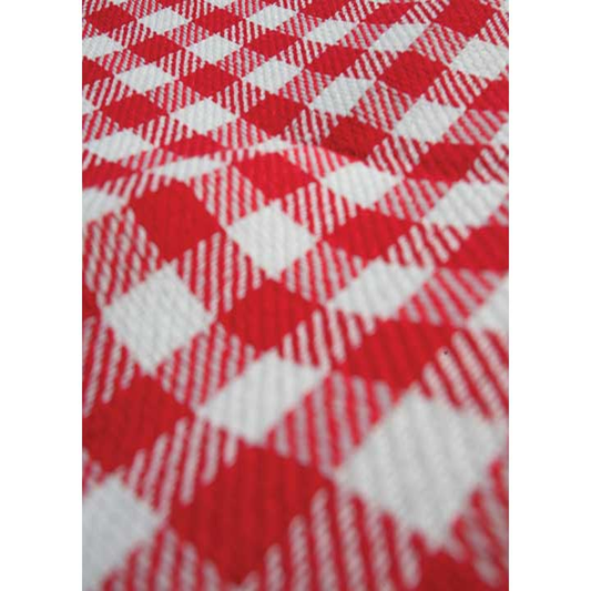 Camco Picnic Blanket Red White Checkered 51 in x 59 in redwhiteblancketpicnic