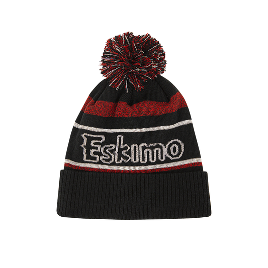  Eskimo Reflective Pom Hat - Black