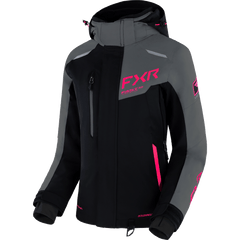 [Color:::Black / Char / Fuchsia] FXR Women's Renegade FX Jacket