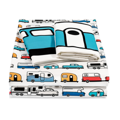 Camco Life Is Better At The Campsite RV Queen Sheet Set retrosheets