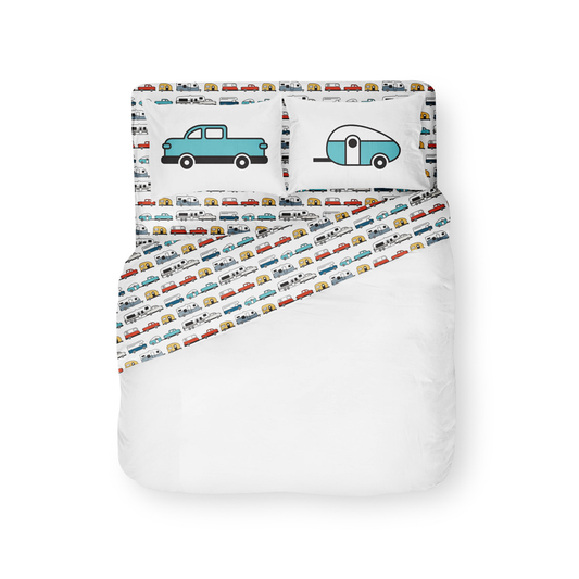 Camco Life Is Better At The Campsite RV Queen Sheet Set retrosheet