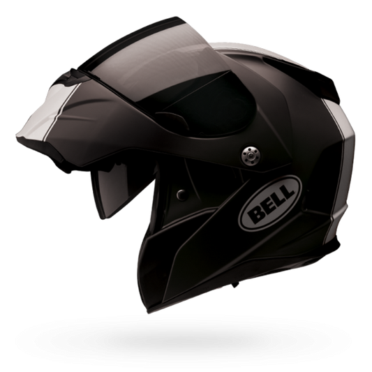 BELL REVOLVER EVO MODULAR HELMET - MATTE BLACK-WHITE