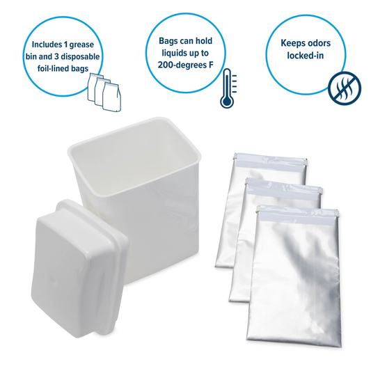 Camco Cooking Grease Storage Bin grease2