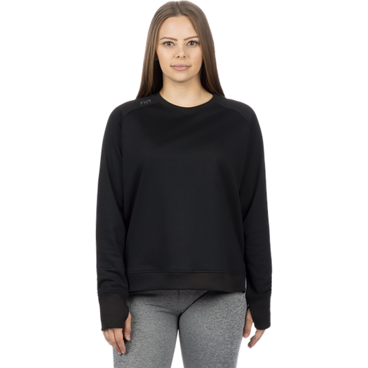  FXR Women's Side Star Crewneck Pullover Sweater