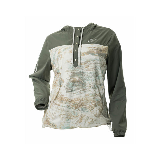 DSG Women's Kira Anorak- Sage/RealTree
