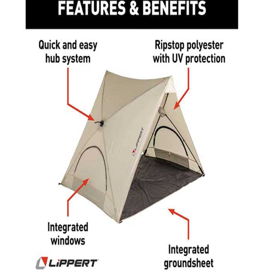 Lippert Picnic Popup Sun Shelter Tent SANDTENT2
