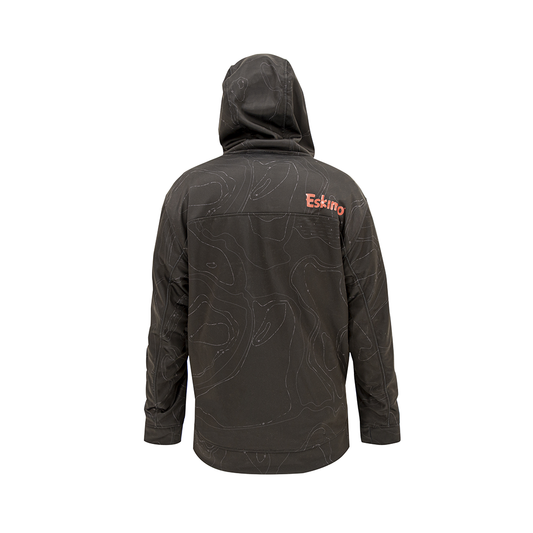 Eskimo Shanty Boss Hoodie - Topo Black Topo Black Back