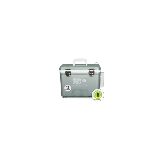 Engel 13Qt Live Bait Pro Cooler with Rechargeable Aerator Silver 13silver
