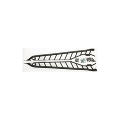 Skinz Protective Gear Pro-Tube Running Board - Black - SAFRB200-PT-FBK