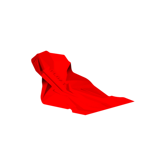 Skinz Protective Gear Float Plate - Red - PFP350-RD