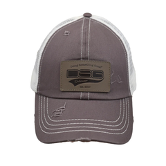 [Color:::Smoky Mauve] DSG Logo Ponytail Cap - One Size Fits Most