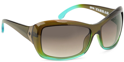 SPY FARRAH COLLECTION Sunglasses MINT CHIP FADE - Bronze Fade Lens
