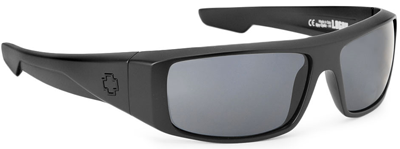 SPY LOGAN Sunglasses - MATTE BLACK - GRAY Lens
