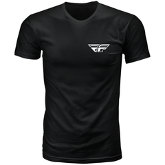 [Color:::Black] Fly Racing Staple Tee