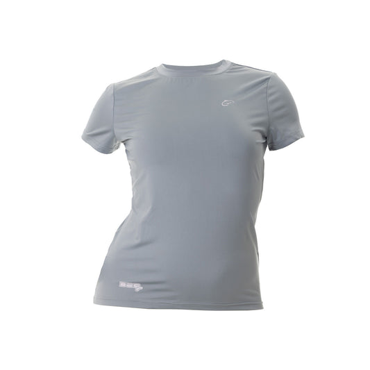 DSG Women's Fitted Short Sleeve UPF T-Shirt - STONE