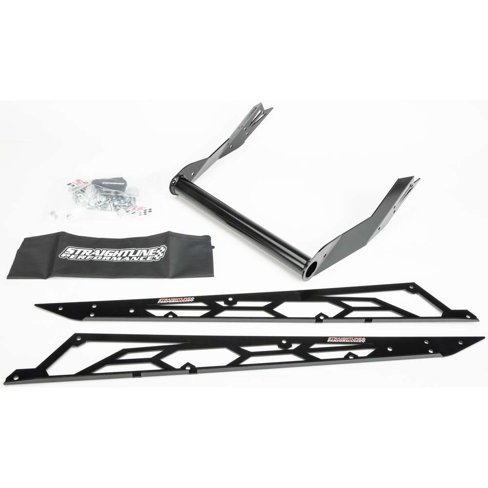 [Color:::Black] Straightline Hide N Go Rear Bumper For Polaris AXYS RMK 2016-2020 155