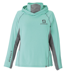 [Color:::Aqua Heather] Striker Women's Guardian Hoody