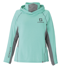 [Color:::Aqua Heather] Striker Women's Guardian Hoody
