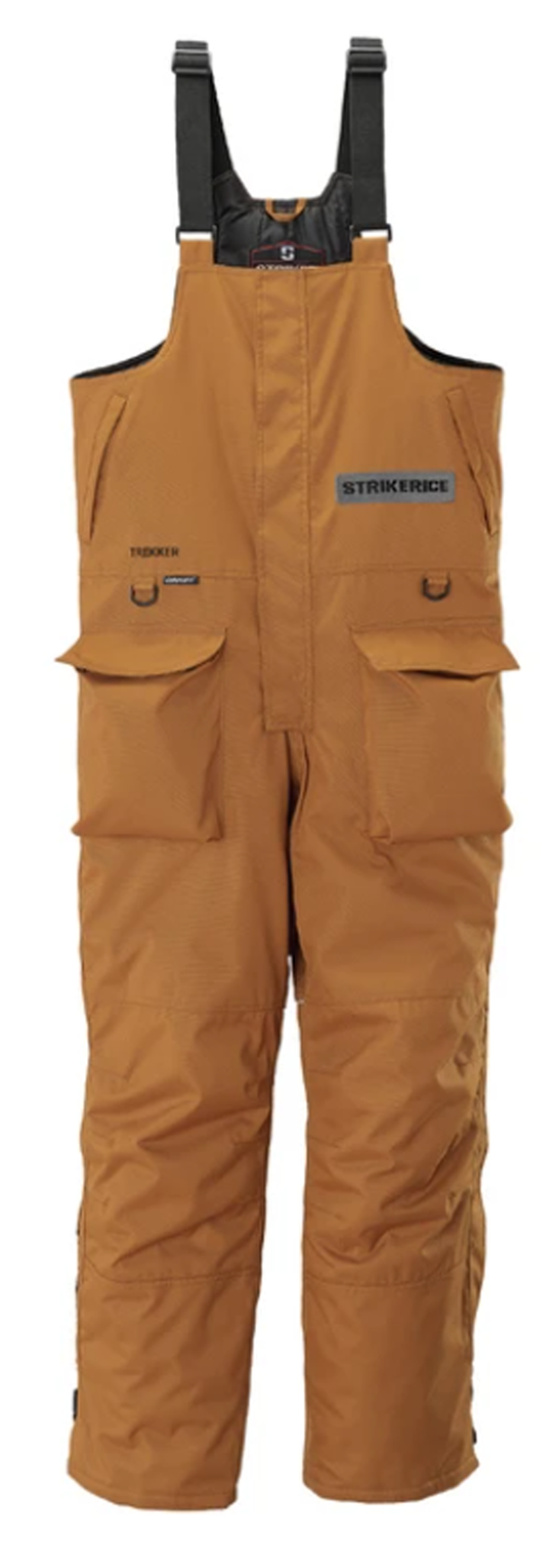 Striker Ice Trekker Bib - Brown