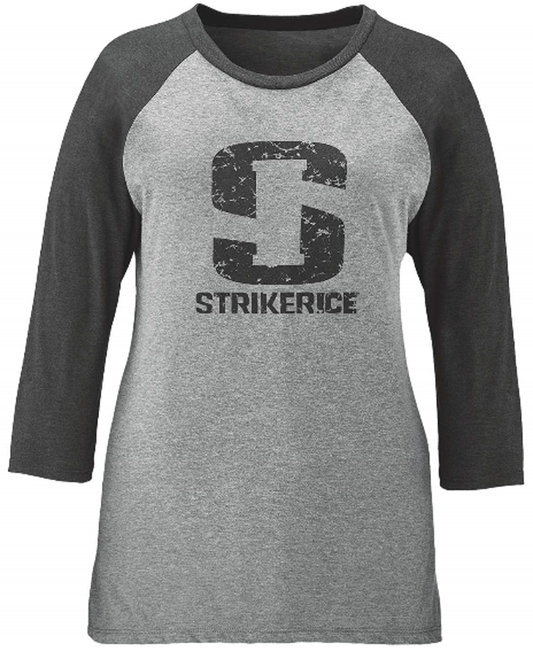 Striker Ice Women's Logo 3/4 Sleeve Tee