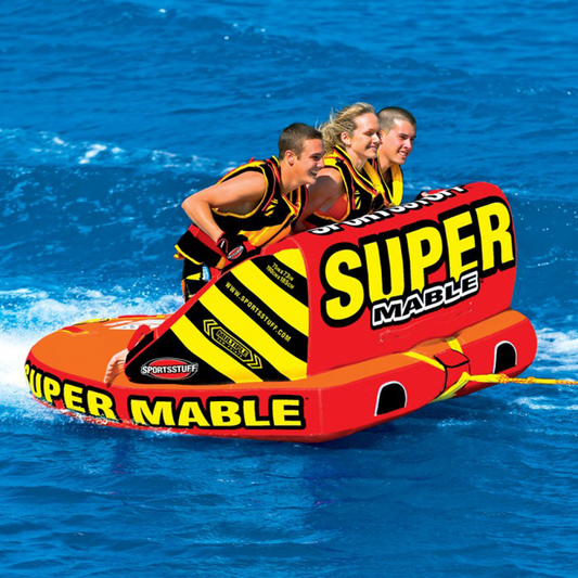Sportsstuff 53-2223 Super Mable Inflatable Triple Rider Towable