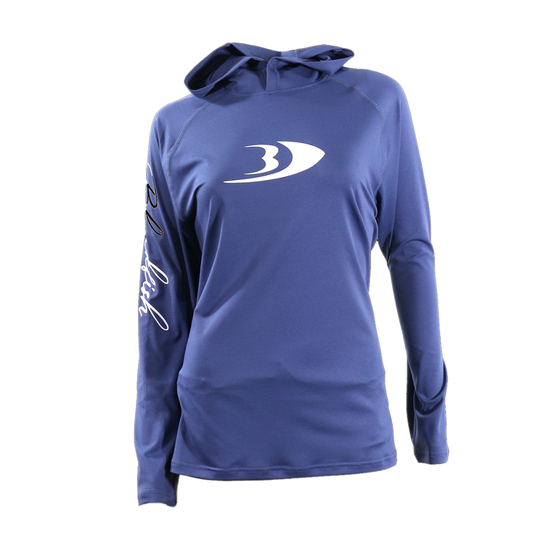 Blackfish Women's Swift UPF Sun Hoodie - Navy