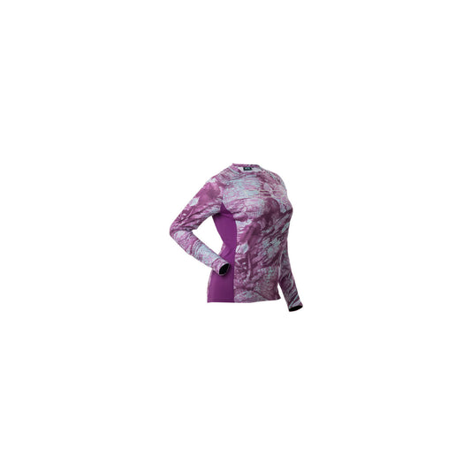 DSG Women's Sydney Long Sleeve Shirt- Realtree® Aspect Camo Ocean Spray/Orchid