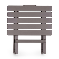 Camco Adirondack Folding Side Table Large Taupe tablefoldtable