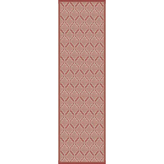 Lippert Reversible All Weather Patio Mat Terracotta terracotta