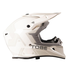 [Color:::Flow White Gloss] Tobe Mantle Helmet