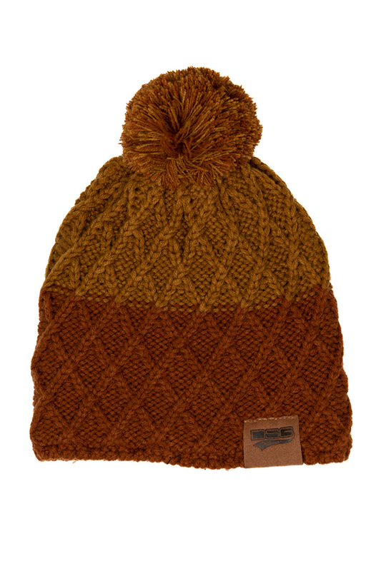 DSG Two-Tone Pom Beanie