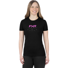 [Color:::Black/E Pink-Razz] FXR Women's Antler Premium T-Shirt