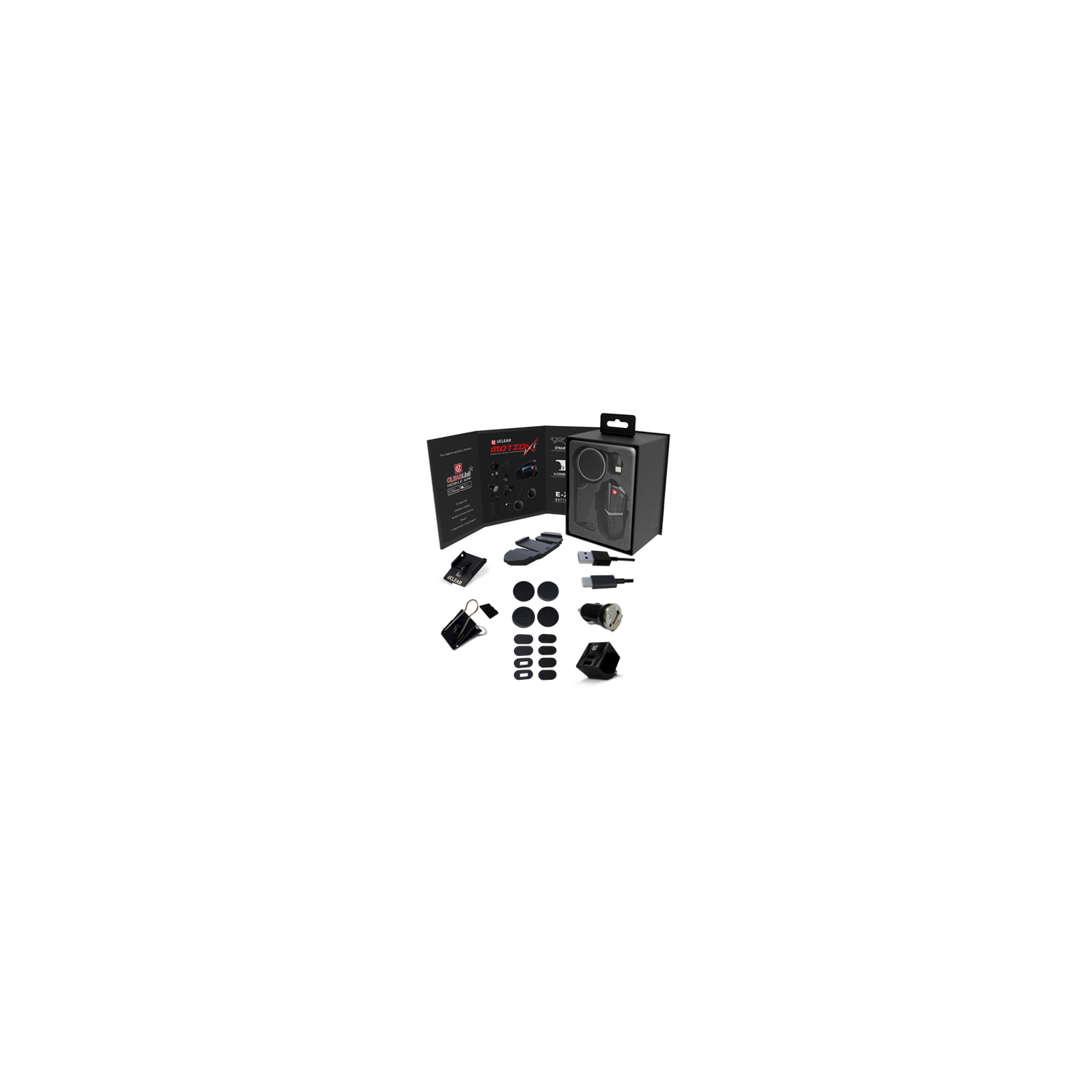 UCLEAR Motion Infinity Bluetooth Helmet Audio System - Single Kit