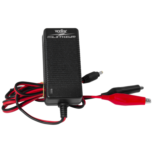 Vexilar 12 Volt 2.5 Amp Lithium Battery Charger vexcharger