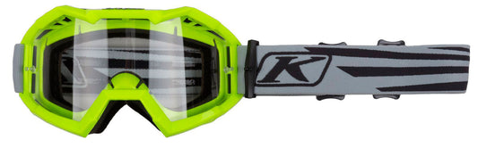 Klim Viper Off-Road Goggle Illusion Gray - Yellow Clear Lens