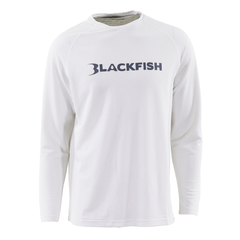 BlackFish CoolCharge UPF Angler Long Sleeve - White