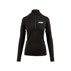 [Color:::Black] 509 Women's FZN Merino Base Layer 1/4 Zip Shirt