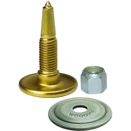 WOODY'S GOLD DIGGER 1.325" KIT 90 PACK STUDS/ BACKERS/ NUTS