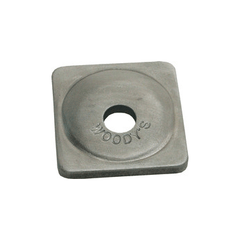 Woody's Square Digger Support Plate Alum